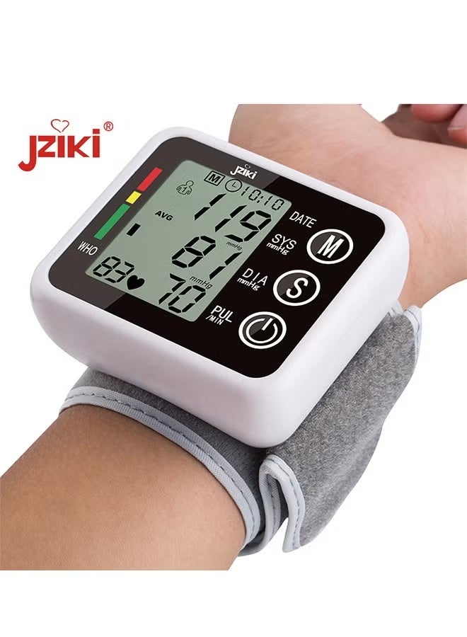 JZIKI wrist-type electronic blood pressure monitor without voice broadcast - Image 1